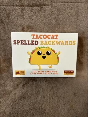 Taco cat Spelled Backwards Family Board Game by Exploding Kittens